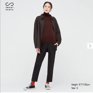 Uniqlo smart 2 way stretch maternity solid ankle pants
